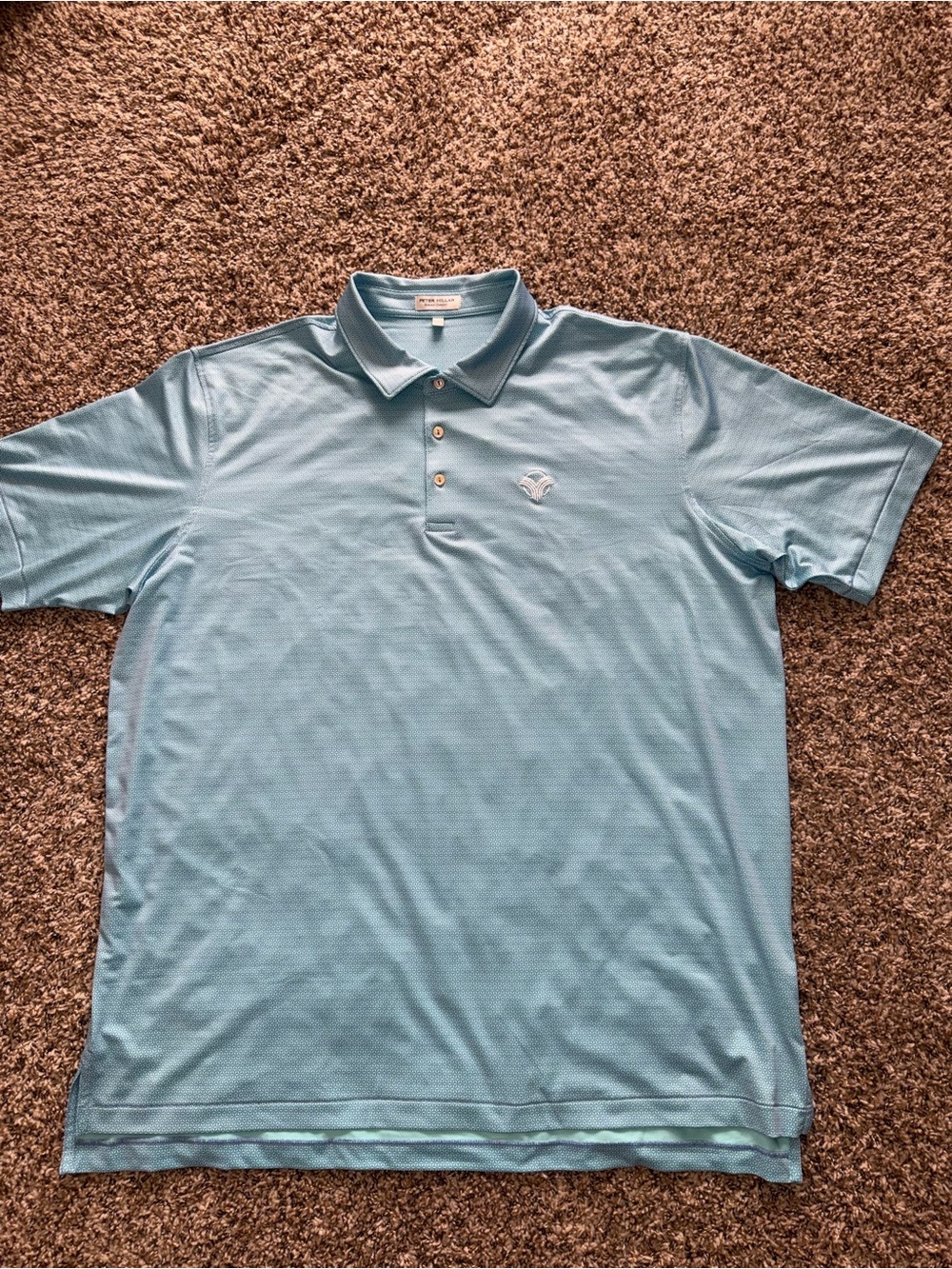 Peter Millar Shirt Mens XXL Polo Golf Short Sleeve Summer Comfort Stripes